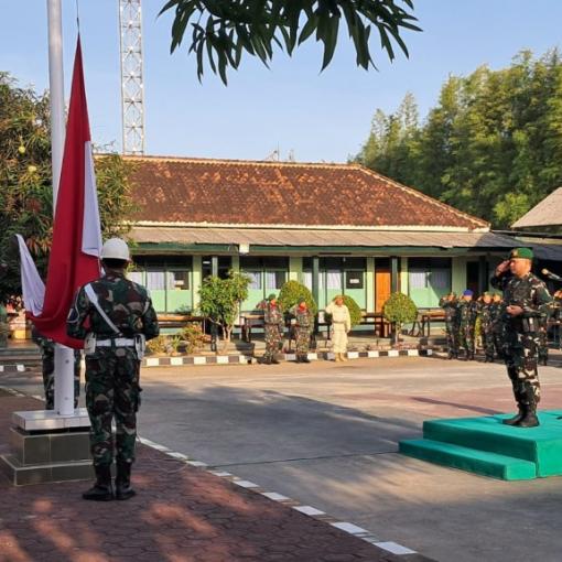 Upacara Bendera 17-an Dandim 1617/Jembrana Sampaikan Amanat Panglima TNI