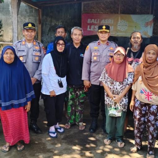 Kapolsek Gilimanuk Bertandang Ke Kelompok Pelestarian Lingkungan Bali Asri Lestari Gilimanuk