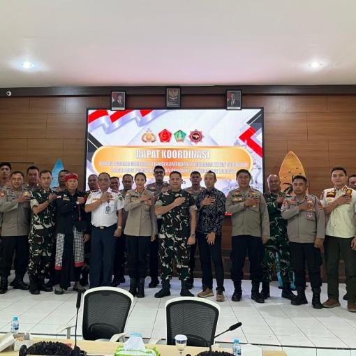 Kodim 1617/Jembrana dan Polres Jembrana Perkuat Sinergi Jaga Kamtibmas dari Ancaman Premanisme