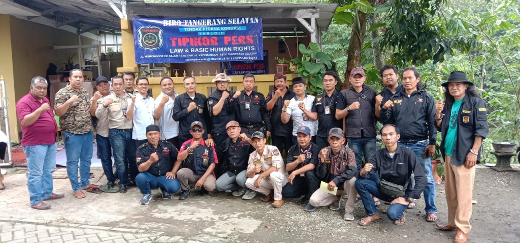 Pengangkatan Kepala Biro Tabloid Tipikor Tangerang Selatan