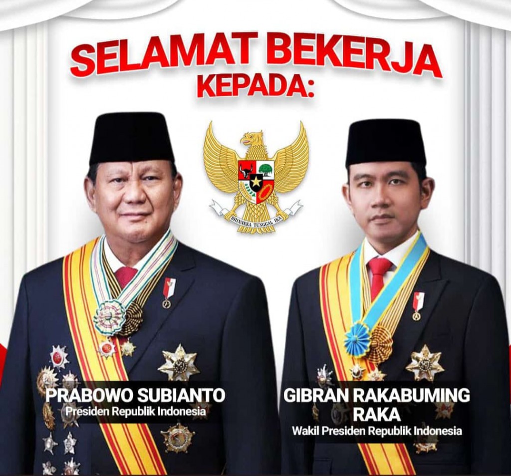 Arifin Sulsel Dari Sorotanpublic.Com Makassar Sulsel: Ucapkan Selamat Atas Dilantiknya Presiden & Wakil Presiden RI Periode 2024-2029