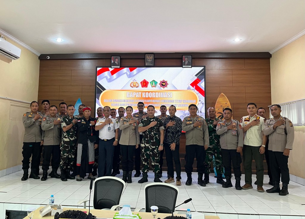 Kodim 1617/Jembrana dan Polres Jembrana Perkuat Sinergi Jaga Kamtibmas dari Ancaman Premanisme